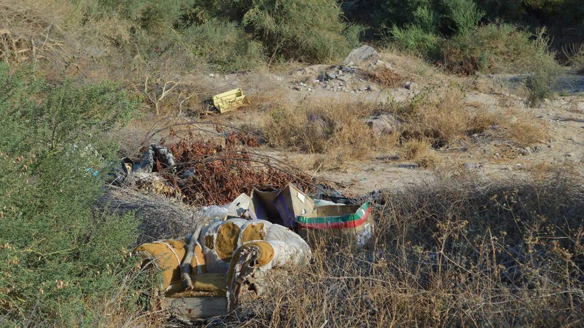 Basura en lugar de reciclar